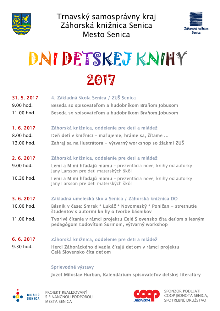 Dni detskej knihy 2017