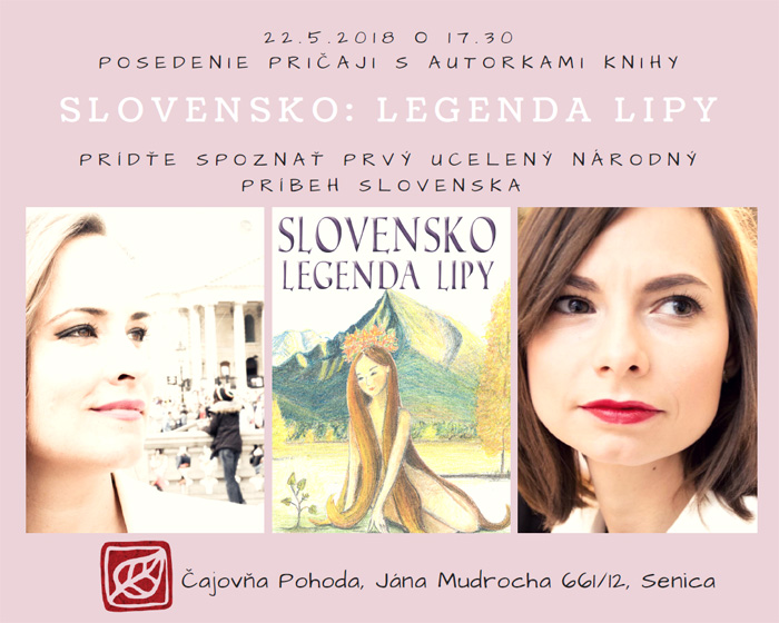 Pozvánka na posedenie s autorkami knihy Slovensko: Legenda Lipy