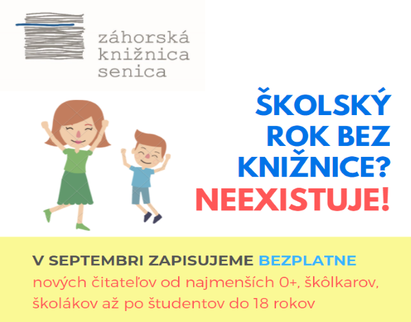 Školský rok bez knižnice? Neexistuje!