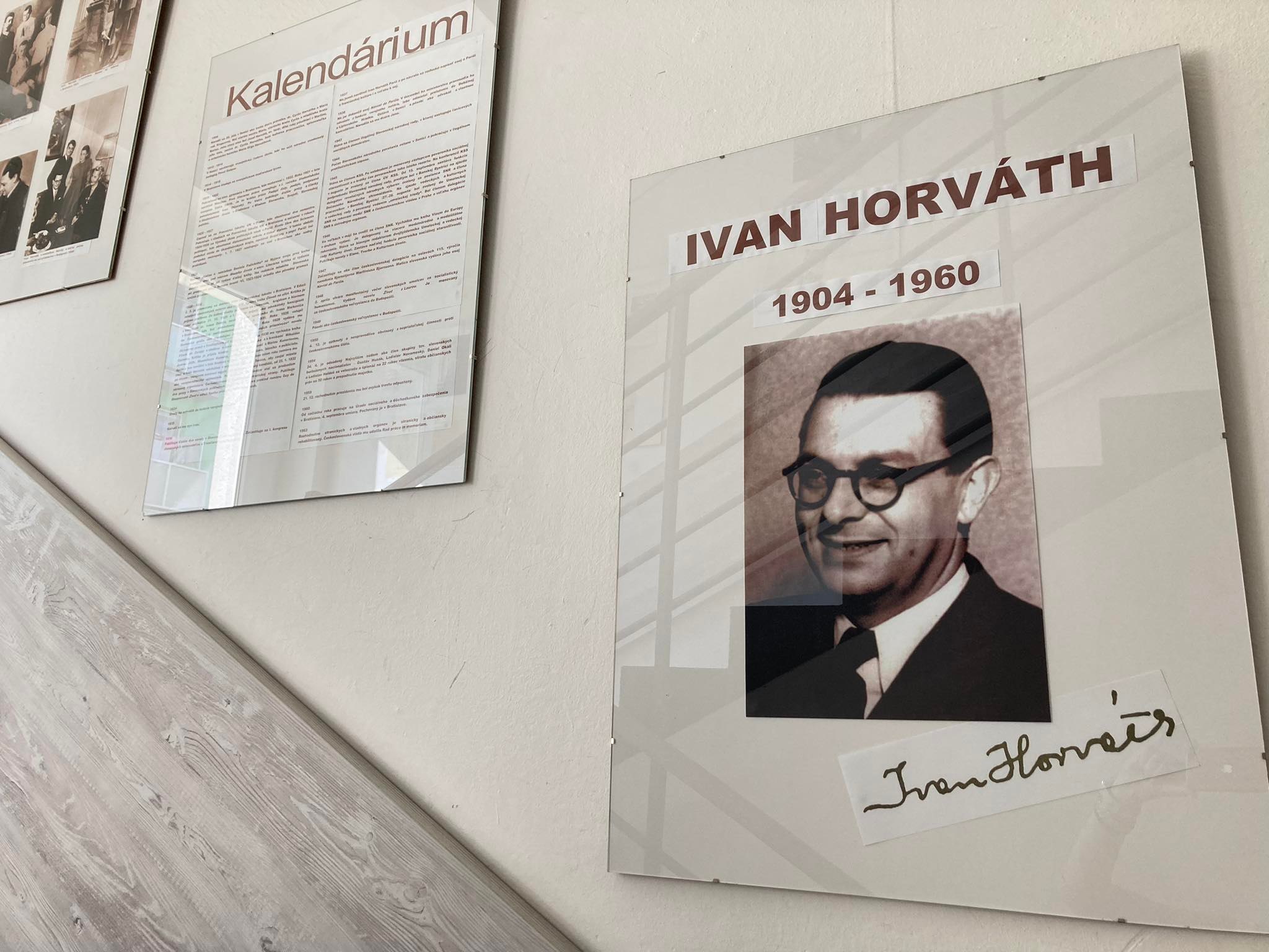 Výstava o živote a diele Dr. Ivana Horvátha